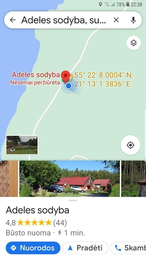 Namelis Nr 1 Adeles Sodyba Sturmai Exteriör bild